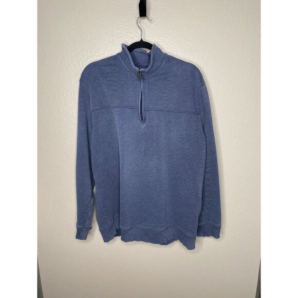 Arrow USA 1851 Men’s XXL Quarter-Zip Pullover Gray Long-Sleeve Cotton Blend - Picture 1 of 6